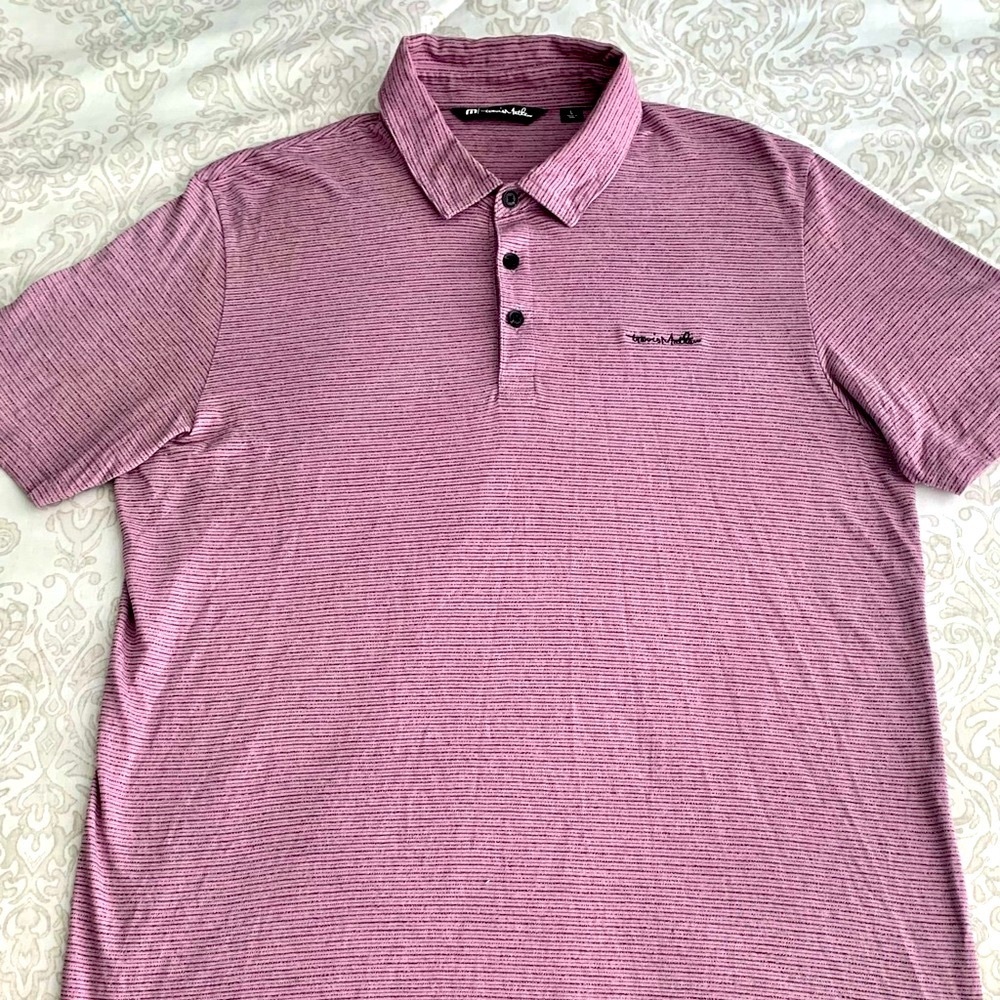 COPY - ⛳️Men’s TravisMathew Fish Outta Water Golf Polo Shirt Large Color Bordea…